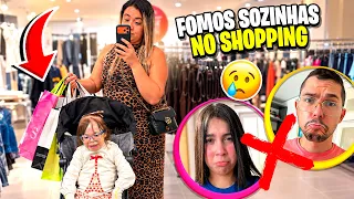 Deixamos o papai e a Sarah em casa e fomos pro SHOPPING!