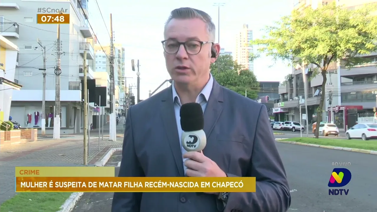 Mulher de 22 anos é investigada por ter assassinado a própria filha recém-nascida em Chapecó