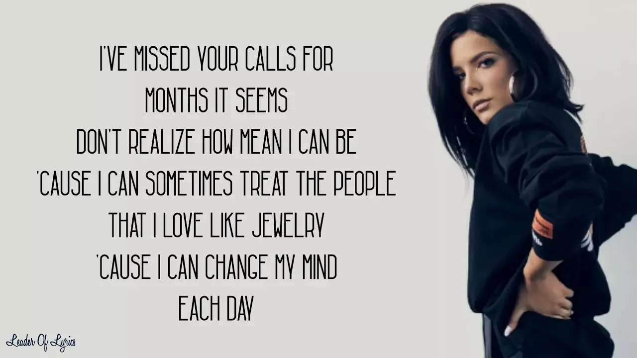 Halsey - SORRY (Lyrics)