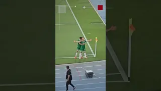 ولي العهد يعلق على هدف الاعب أبو زريق   النشمي شرارة  دندنها