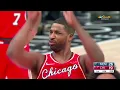 Tristan Thompson Can Only Smile on Funny Free Throw Sequence