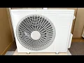 Lagu 【MEGADAN SHIROKUMAKUN】HITACHI Mini-Split Air Conditioner Outdoor Unit RAC-EK25M2 Running