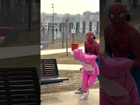 Spider-Man Didn’t Appreciate the Prank 😂🕷️