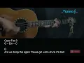 Kelsey Hart - Fireworks Guitar Chords Lyrics
