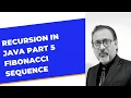 recursion in java Nth term of Fibonacci series ISC semester 2 class 11 class 12