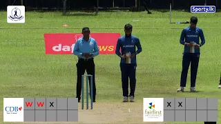 A Rare Moment of a Game! ๐ฎ๐ Fairfirst Insurance vs CDB - A | Bowled Out - Dicision | Sporty.lk