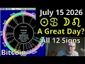 A Good Day Moon in Leo Mutual Reception Jupiter July 15 Astrology All 12 Signs