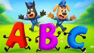 ABCs Are Missing ABC for Kids Learn Alphabet Letters Sheriff Labrador Kids Cartoon BabyBus