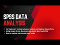 SPSS Data Analysis Tutorial for Beginners From Google Forms to APA Tables