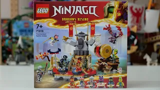LEGO Ninjago 71818 Tournament Battle Arena - LEGO Speed Build Review