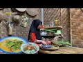 Download Lagu Masak sayur lompong santan pedas,ikan asin goreng tepung, super nikmat, masakan desa
