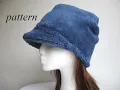 Fleece Hat With Visor And Jersey Lining Sewing Pattern Photo Tutorial Links Below
