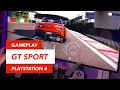 Gran Turismo Sport on PlayStation 4 steering wheel Shifter Logitech G27