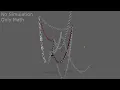 Maya Python Catenary curve generator