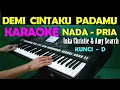 Download Lagu CINTA KITA - Inka Christie \u0026 Amy Search | KARAOKE NADA COWOK/PRIA
