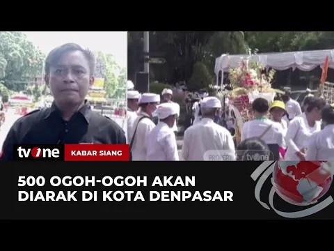 Pantauan Persiapan Jelang Parade Ogoh-Ogoh di Bali