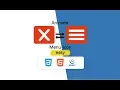 animated menu icon Easy Method For You HTML CSS3 and JQuery