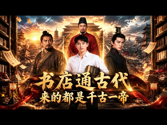 书店通古代,来的都是千古一帝