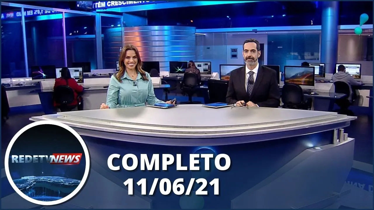 RedeTV News (11/06/21) | Completo