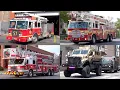 Download Lagu Best of All Time!  - Fire Trucks, Ambulances \u0026 Police Responding Compilation - 100K Subs Special