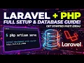 Laravel Project Setup Run Tutorial XAMPP Composer MySQL Database Connection