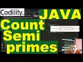Codility Count semiprimes