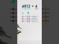 Math Division Trick Divide by 4 short trick