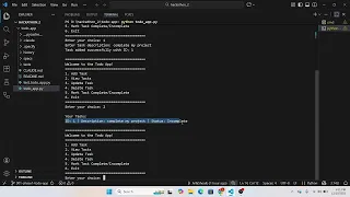 GIAIC Hackathon 2 Phase 1 Todo In-Memory Python Console App