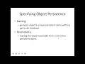 Object Oriented Databases
