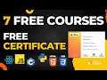 7 Free Certificate Courses LIVE LetsUpgrade Free Courses