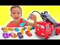 Download Lagu Vlad y Niki juegan con Disney Cars y celebran el Día de Rayo McQueen