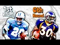 Who s the Best RB by Round in NFL Draft History