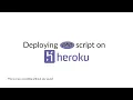 Deploying ffmpeg-generator project simple PHP page on Heroku