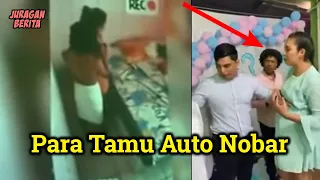 video perselingkuhan istrinya di putar saat pesta hari kehamilannya