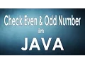 FIND EVEN ODD NUMBER IN JAVA CORE JAVA BASIC LEARN JAVA JAVA PROGRAMMS CODE STACK