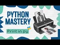 Print Statement Python Mastery Ep-2 code io - Tamil