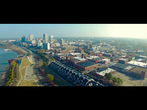 Download MP3 Mississippi River and Downtown Memphis [4K Drone]