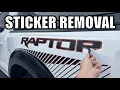 I Just RUINED My 2025 Ford F150 Raptor Decal Delete