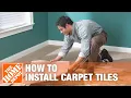 How to Install Carpet Tiles The Home Depot