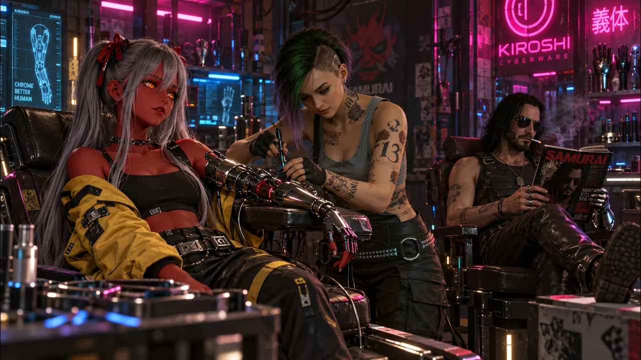 Jugué Cyberpunk 2077 en stream… y terminé haciéndole este tributo 🎸