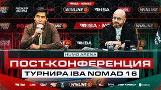 IBA NOMAD 16 | POST-FIGHT CONFERENCE | OCTOBER 17, TASHKENT