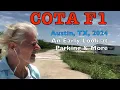 COTA F1 Austin TX an early look at parking and more