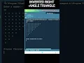 Java Program to Print an Inverted Right-Angle Triangle Pattern Pattern Printing in Java