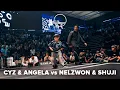 Download Lagu Cyz \u0026 Angela vs Nelzwon \u0026 Shuji | 2VS2 TOP 8 | Groove Session 2025