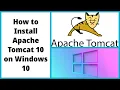 How to Install Apache Tomcat 10 on Windows 10 - Install Apache Tomcat on Windows RockingSupport