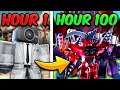 I Played TOILET TOWER DEFENSE For 100 Hours Full Movie
