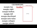 7 CSS MARGINS css margin property css margin Nepali margin collapse in css css full course