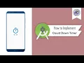 How to Implement Count Down Timer in Android Studio CountDownTimer Android Coding