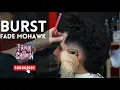 How To Do A Burst Fade Mohawk Haircut Tutorial