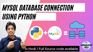 DATABASE CONNECTION WITH PYTHON IN HINDI MySQL with Python